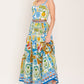 SICILIAN SUMMER WOVEN MAXI SKIRT