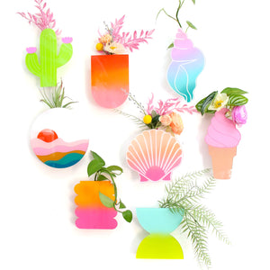 Summer inspired propagation planters