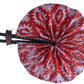 African Wax Print Fan, Handmade in Ghana