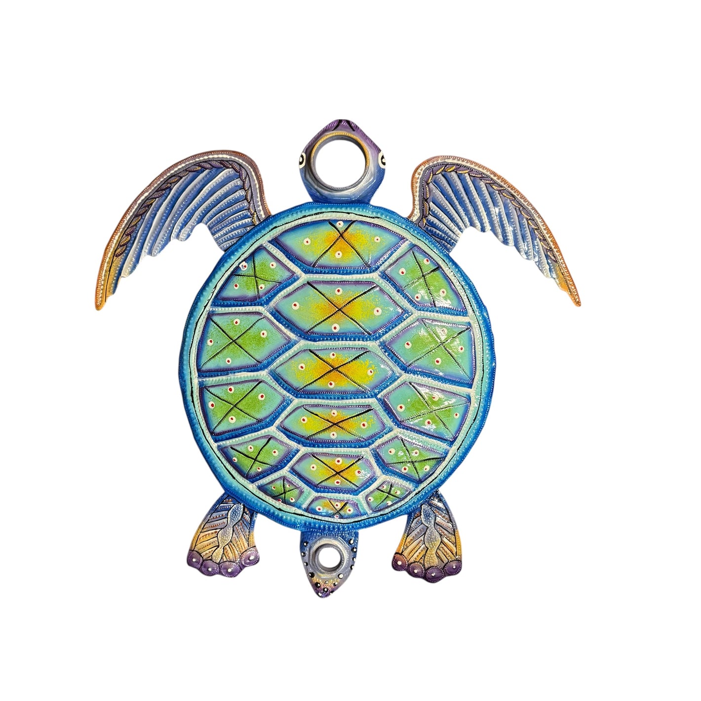 Sea Turtle Oil Drum Top