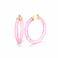 INSTYLE Lucite Hoop Earrings