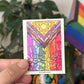 Flower Pride Flag Sticker