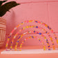 Colorful Shell Rainbow Earring Display