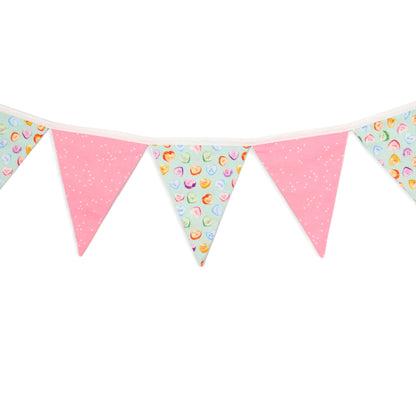 February Candy Hearts - Pennant Banner Sewing Kit