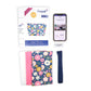 Zipper Pouch Sewing Kit - Navy Floral