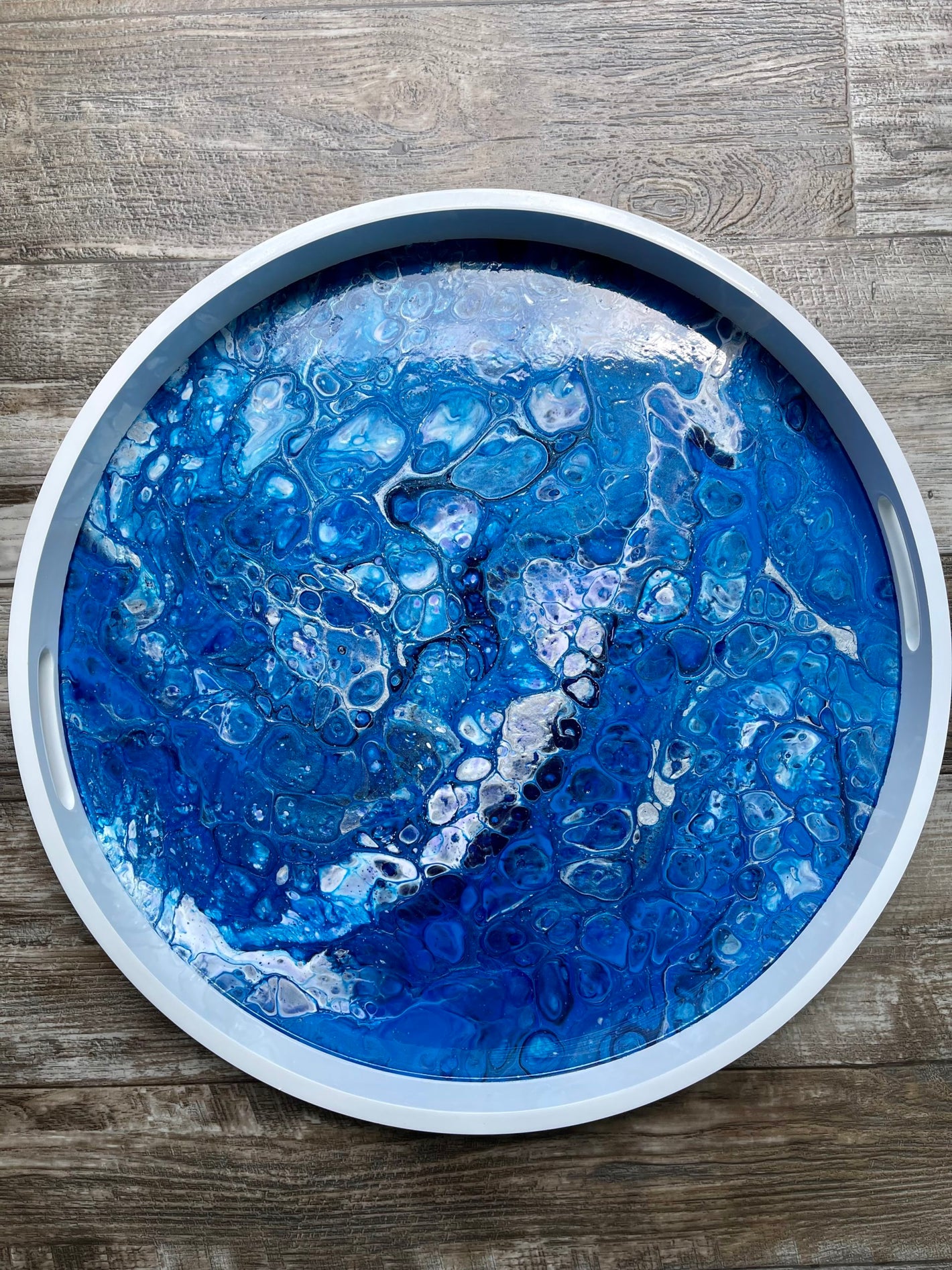 Starry Night Extra-Large White Tray