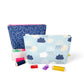 Zipper Pouch Sewing Kit - Rain Navy