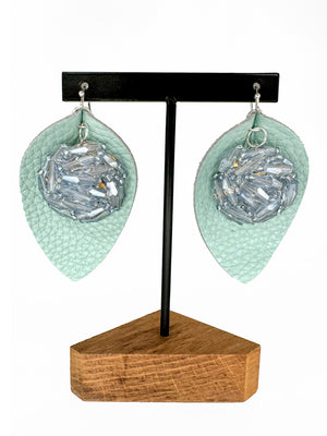 Luscious Leaves Dangly Earrings