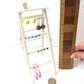 Vintage Ladder Earring Rack - Stud Earring Organizer