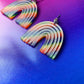 Engraved Double Rainbow
