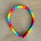 Thin Rainbow Striped Headband