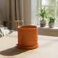 Minimalist Zig-Zag Planter