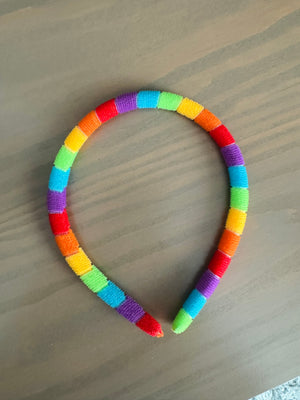 Kids Rainbow Striped Headband