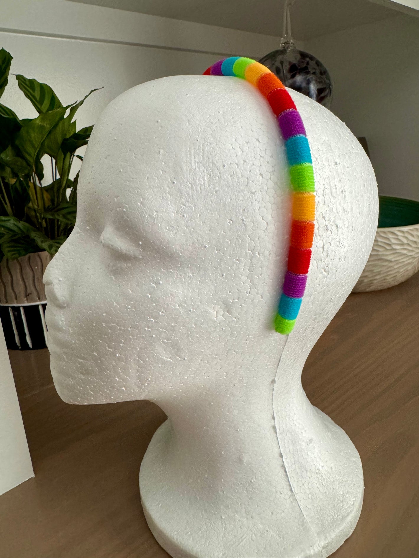 Kids Rainbow Striped Headband