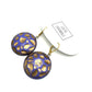 Shabby Moon Rock Retro Earrings