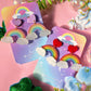 Pastel In the Clouds Rainbow Earrings