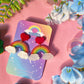 Bright In the Clouds Rainbow Earrings