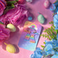 Pastel Rainbow Easter Bunny Earrings