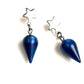 Dark Blue Moonglow StarSpike Earrings