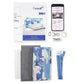 Wristlet Sewing Kit - Abstract Blue
