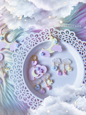 KAWAII SHOOTING STAR earrings