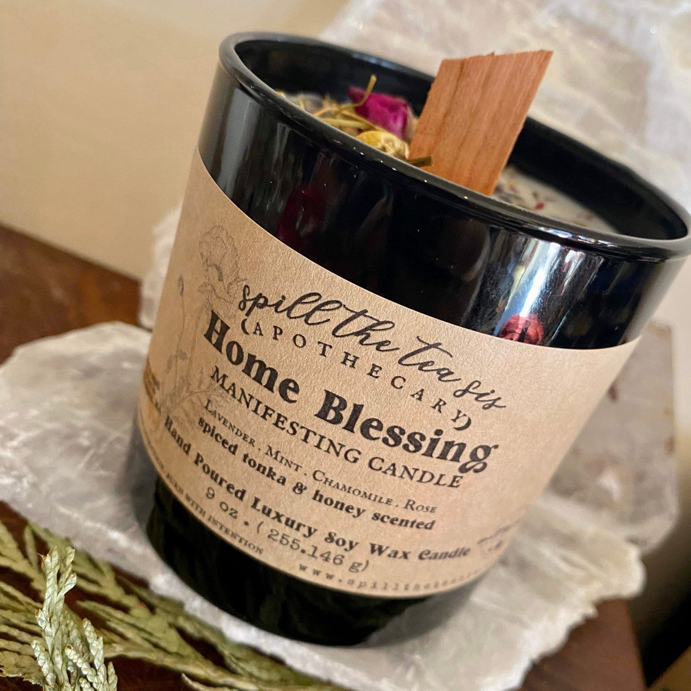Home Blessings Intention Candle | New Home, New Job & New Beginnings