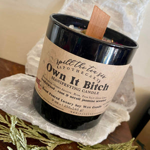 Own It Bitch Empowerment Candle | Confidence & Manifestation Soy Wax Candle