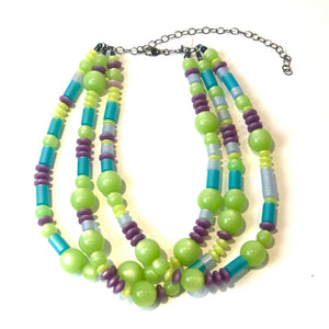 Space Age Mix Moonglow Morgan Necklace