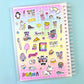 Sticker Collage Reusable Sticker Book