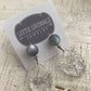 Silver Sparkle Abba Earrings