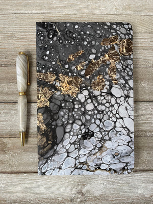 Bespattered Facade Perfect Pair Notebook & Handmade Pen Set