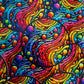 Bespattered Facade Taste the Rainbow Holographic Glitter Sticker