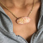 Floral Romance Gold Leaf Necklace