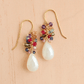 Rainbow Fringe Necklace & Earrings