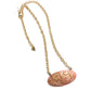 Floral Romance Gold Leaf Necklace