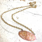 Floral Romance Gold Leaf Necklace