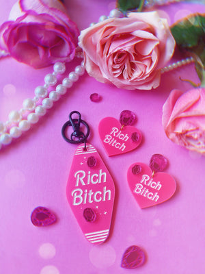 Rich Bitch Keychains