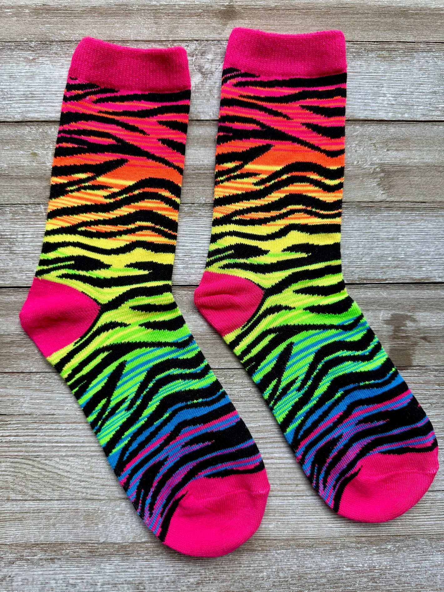 Colorful Animal Print Unisex Mid-Calf Adult Socks