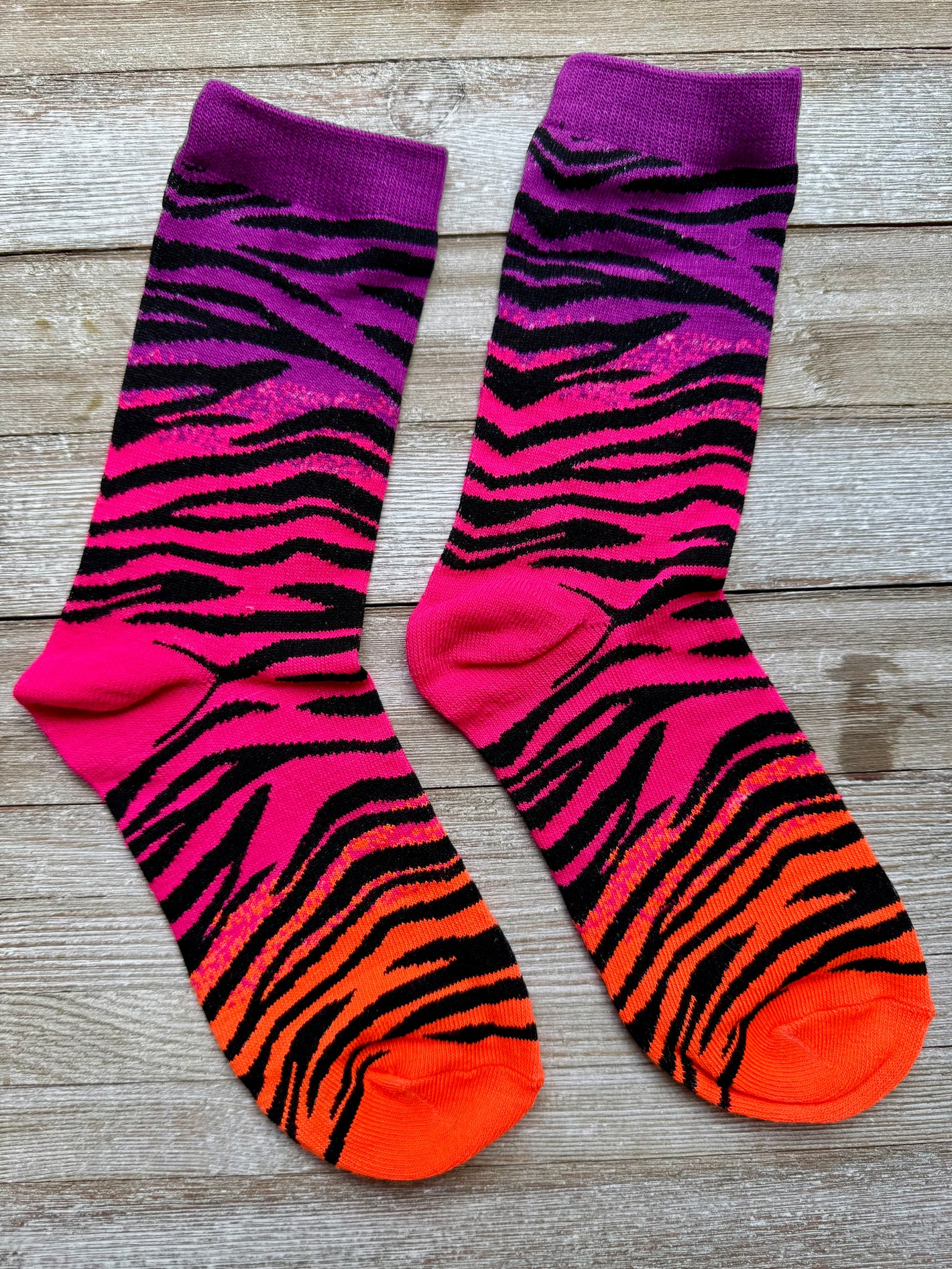 Colorful Animal Print Unisex Mid-Calf Adult Socks