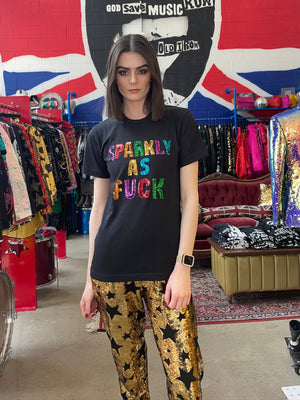 Any Old Iron Sparkly As Fuck T-Shirt