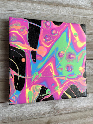 Rainbow Splat Triptych