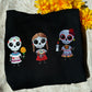 Catrinas Mexican Embroidered hoodie