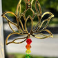Lotus Rainbow Sun Catcher – LGBTQ+ Pride & Zen Energy Crystal Decor