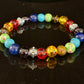 Chakra Reiki Healing Balance Bracelet for Small to Medium Wrists