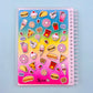 Junk Food Reusable Sticker Book