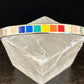 LGBTQ+ Pride Rainbow Cuff Bracelet – Stainless Steel Open Bangle