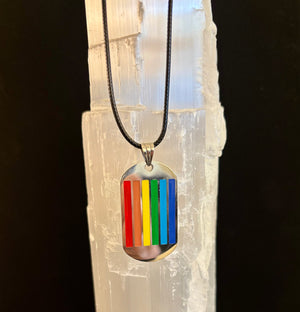 Bold Pride Dog Tag Necklace Collection – 3 Unique Styles
