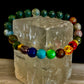 Chakra & India Onyx Healing Bracelet – Grounding Energy & Spiritual Balance