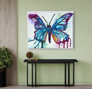 Purple Wings - Art Prints