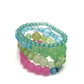 Pastel Frost Stack & Stretch Bracelets Set